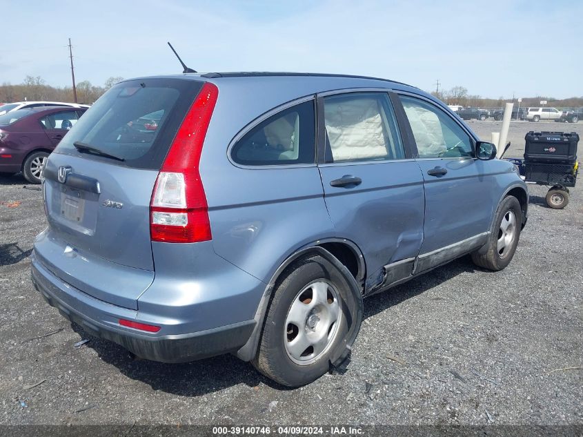 2010 Honda Cr-V Lx VIN: 5J6RE4H31AL011212 Lot: 39140746