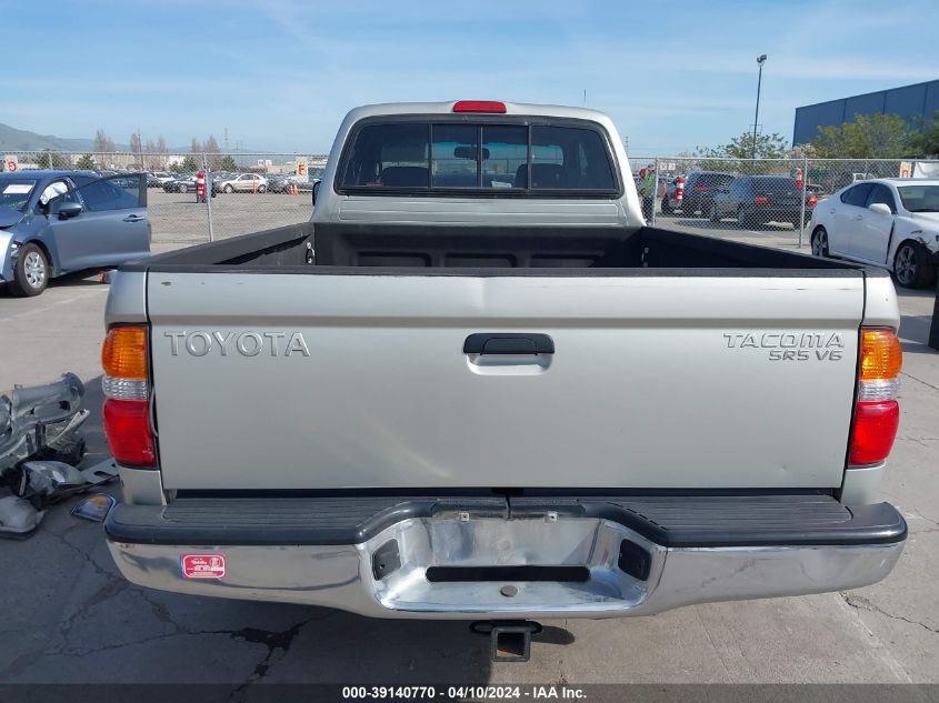 2004 Toyota Tacoma Base V6 VIN: 5TEWN72N04Z353759 Lot: 39140770