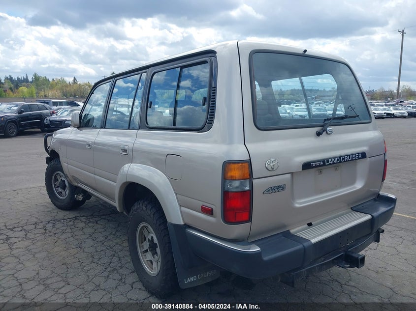 1991 Toyota Land Cruiser Fj80 VIN: JT3FJ80WXM0006375 Lot: 39140884