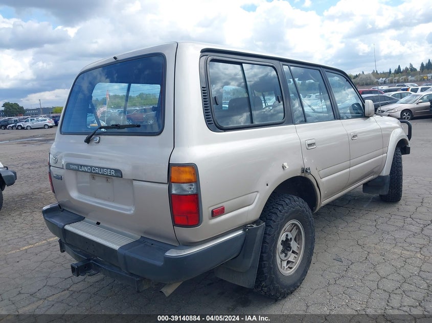 1991 Toyota Land Cruiser Fj80 VIN: JT3FJ80WXM0006375 Lot: 39140884