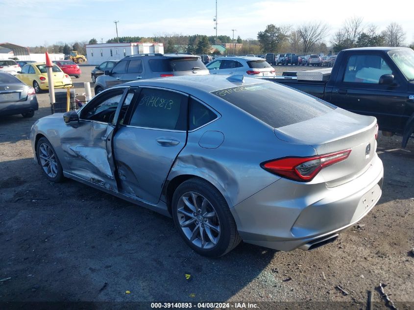 19UUB5F37MA011248 2021 Acura Tlx Standard