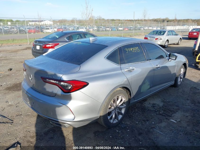 19UUB5F37MA011248 2021 Acura Tlx Standard