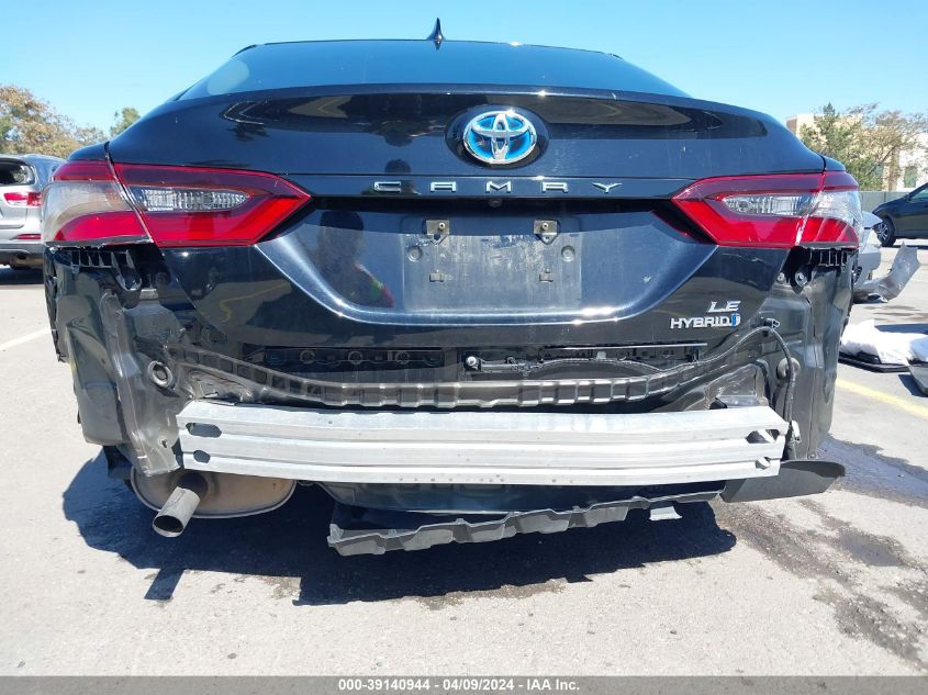 2021 Toyota Camry Le Hybrid VIN: 4T1C31AK1MU023131 Lot: 39140944