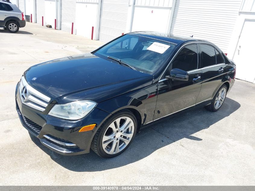 WDDGF4HB3DR273225 | 2013 MERCEDES-BENZ C 250