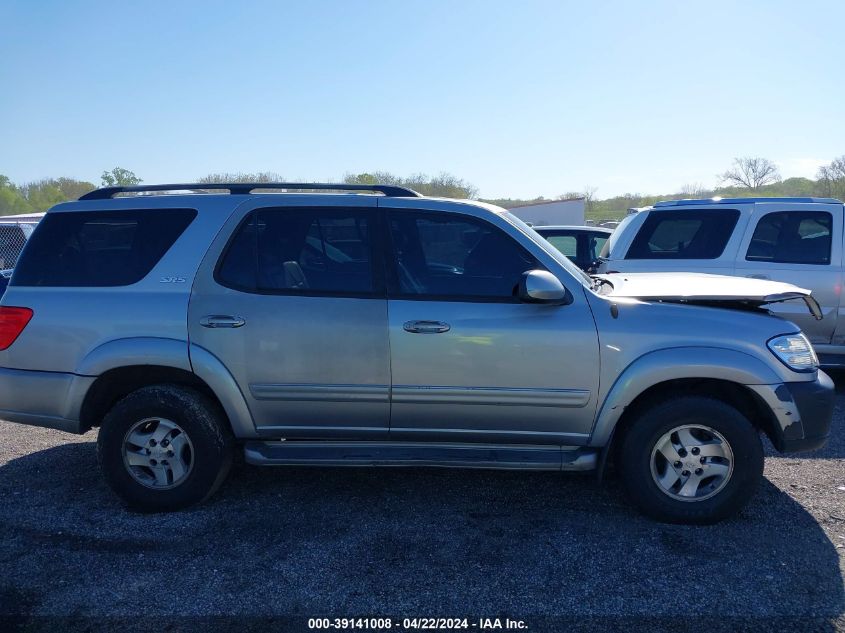 2004 Toyota Sequoia Sr5 V8 VIN: 5TDBT44A04S205539 Lot: 50221194