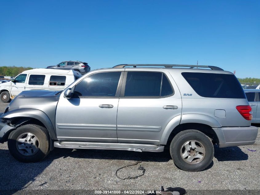 2004 Toyota Sequoia Sr5 V8 VIN: 5TDBT44A04S205539 Lot: 50221194