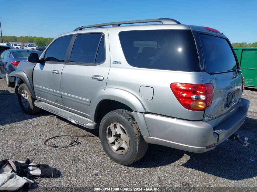 2004 Toyota Sequoia Sr5 V8 VIN: 5TDBT44A04S205539 Lot: 50221194