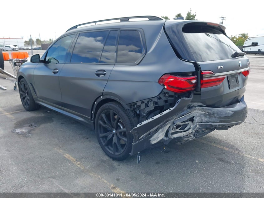 2021 BMW X7 M50I VIN: 5UXCX6C0XM9E99304 Lot: 39141011