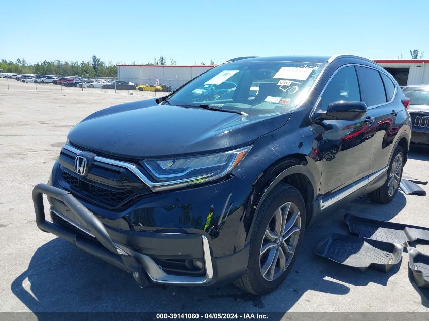 2021 Honda Cr-V Awd Touring VIN: 2HKRW2H93MH665133 Lot: 39141060