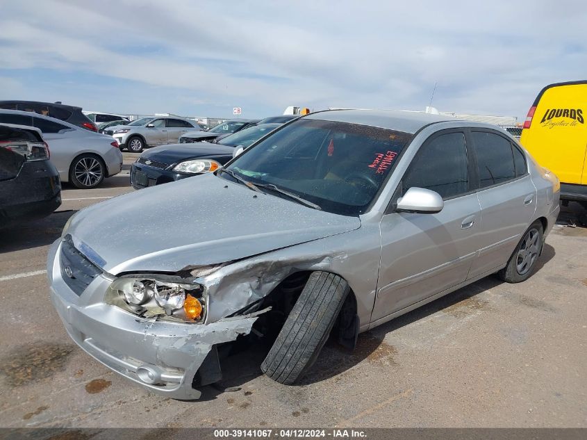 2006 Hyundai Elantra Gls/Limited VIN: KMHDN46D46U258409 Lot: 39141067