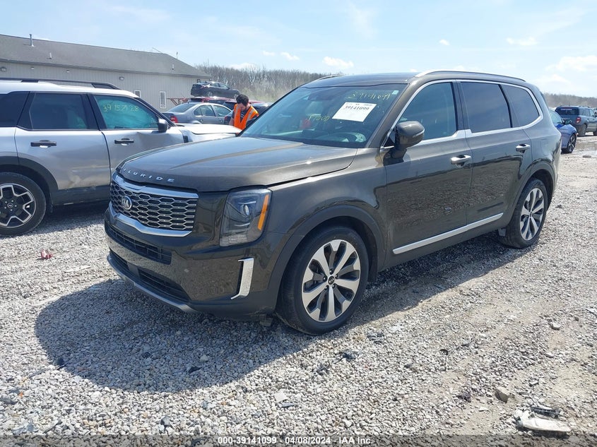 2021 Kia Telluride S VIN: 5XYP6DHC6MG105323 Lot: 39141099