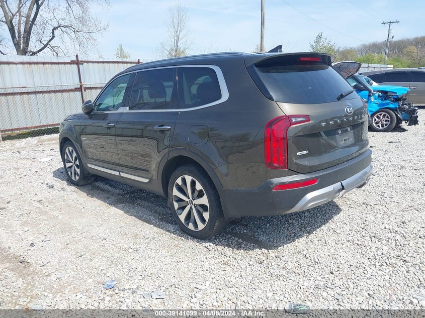 2021 Kia Telluride S VIN: 5XYP6DHC6MG105323 Lot: 39141099