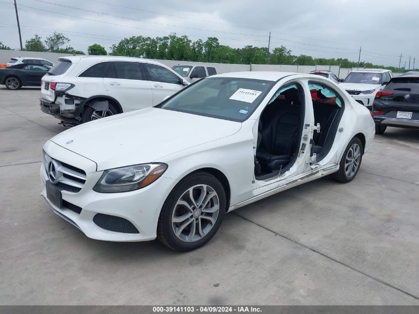 2015 Mercedes-Benz C 300 Luxury/Sport VIN: 55SWF4JBXFU043172 Lot: 39141103