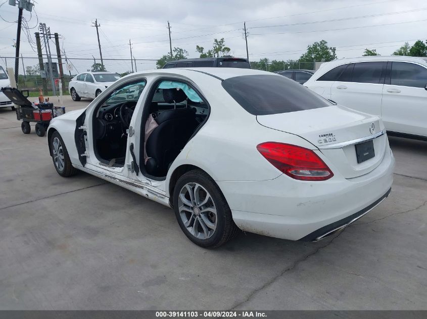 2015 Mercedes-Benz C 300 Luxury/Sport VIN: 55SWF4JBXFU043172 Lot: 39141103