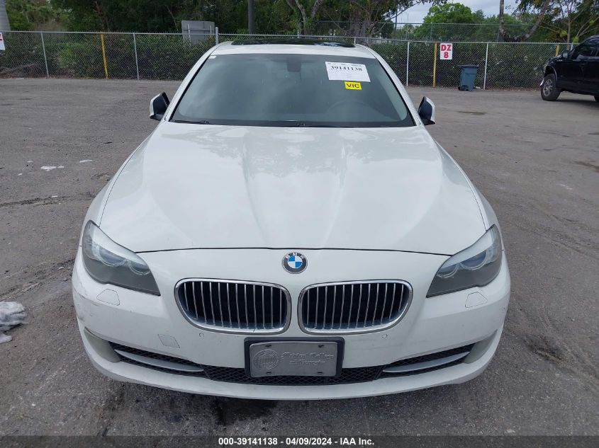 2013 BMW 535I xDrive VIN: WBAFU7C57DDU75008 Lot: 39141138