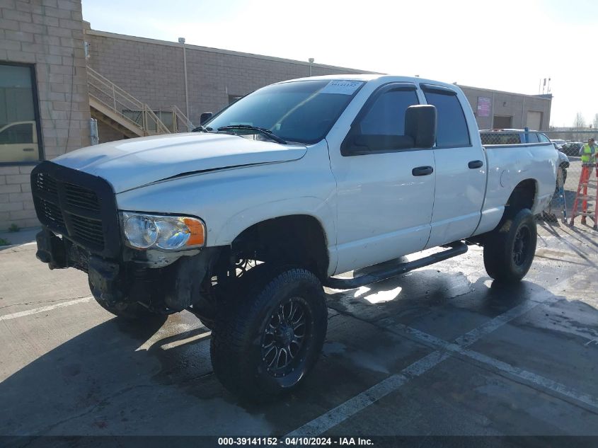 2005 Dodge Ram 2500 Slt/Laramie VIN: 3D7KS28C45G848615 Lot: 39141152