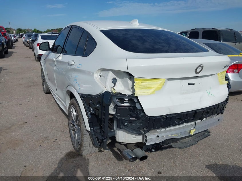 2016 BMW X4 xDrive28I VIN: 5UXXW3C51G0R19097 Lot: 39141225
