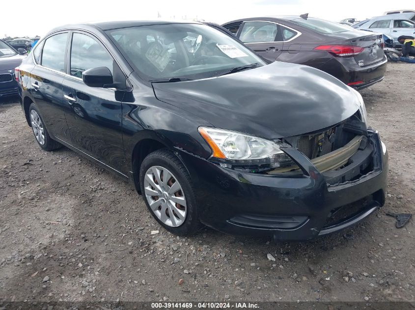 2013 NISSAN SENTRA S/SV/SR/SL - 1N4AB7AP1DN900374