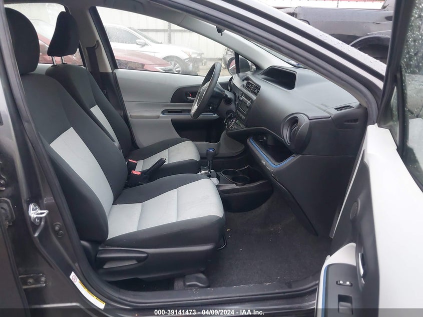 2013 Toyota Prius C Two VIN: JTDKDTB3XD1056260 Lot: 39141473