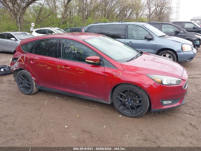 2016 Ford Focus Se VIN: 1FADP3K21GL312081 Lot: 39141531