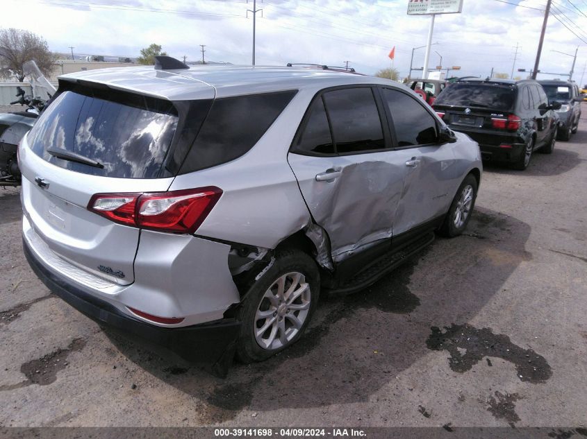 2020 Chevrolet Equinox Fwd Ls VIN: 3GNAXHEV6LS560211 Lot: 39141698