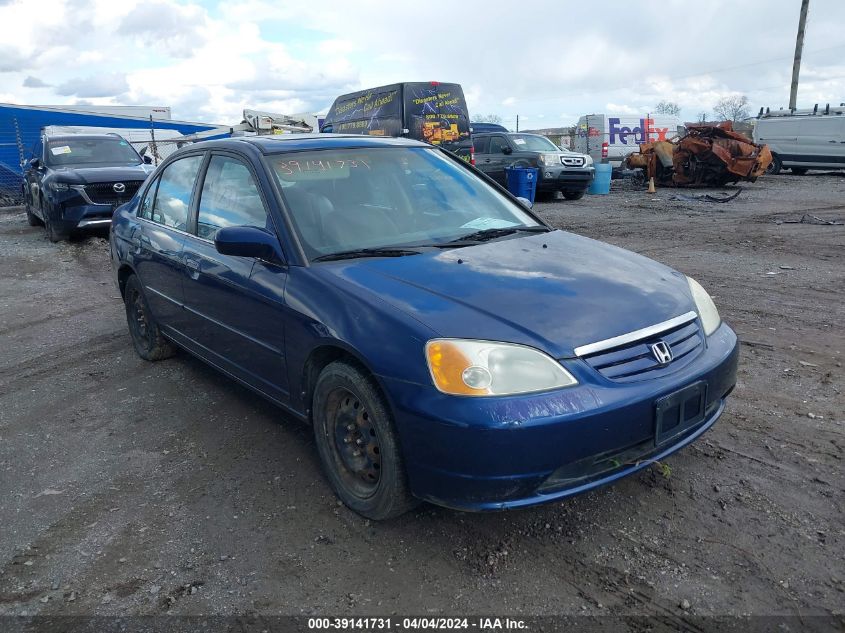 1HGES25721L043581 | 2001 HONDA CIVIC