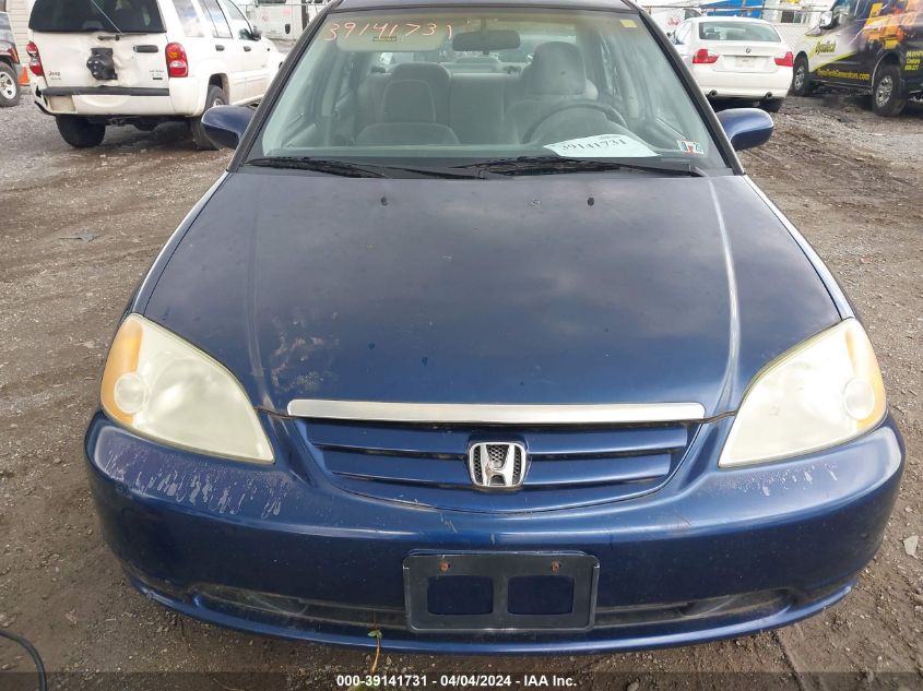 1HGES25721L043581 | 2001 HONDA CIVIC