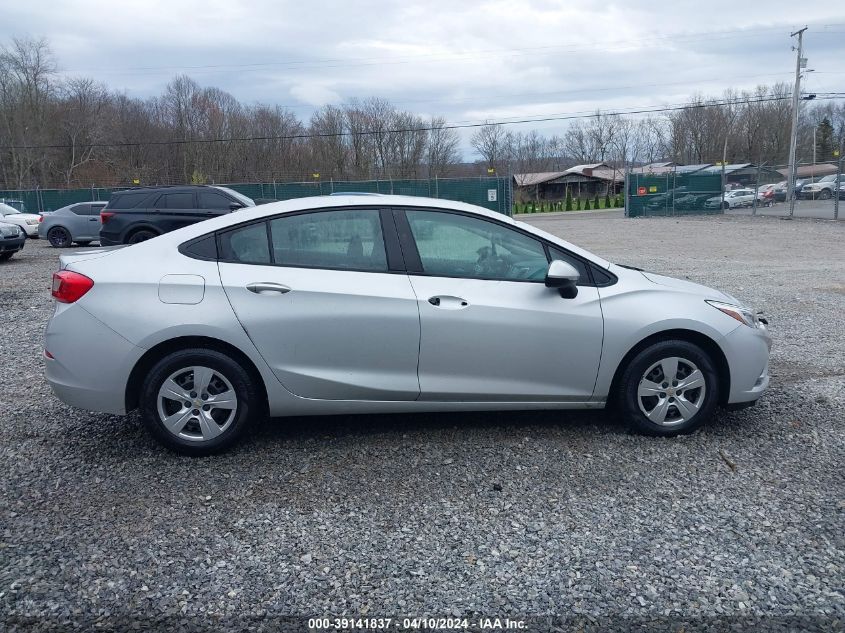 2016 Chevrolet Cruze Ls Auto VIN: 1G1BC5SM6G7279767 Lot: 39141837