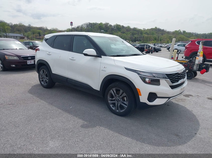 2022 Kia Seltos Lx VIN: KNDEPCAA1N7303717 Lot: 39141959