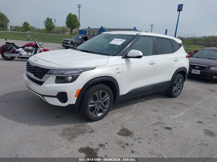 2022 Kia Seltos Lx VIN: KNDEPCAA1N7303717 Lot: 39141959