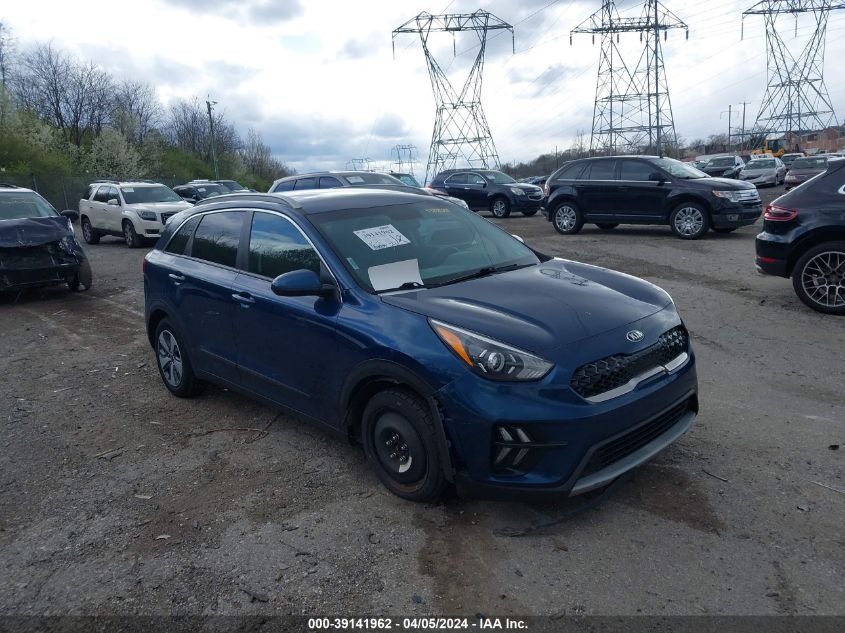 VIN KNDCB3LC9L5438828 2020 KIA NIRO LX