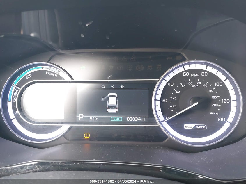 VIN KNDCB3LC9L5438828 2020 KIA NIRO LX