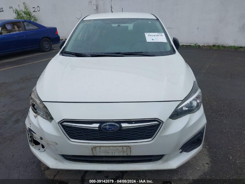 2019 Subaru Impreza 2.0I VIN: 4S3GTAA6XK3749176 Lot: 39142079