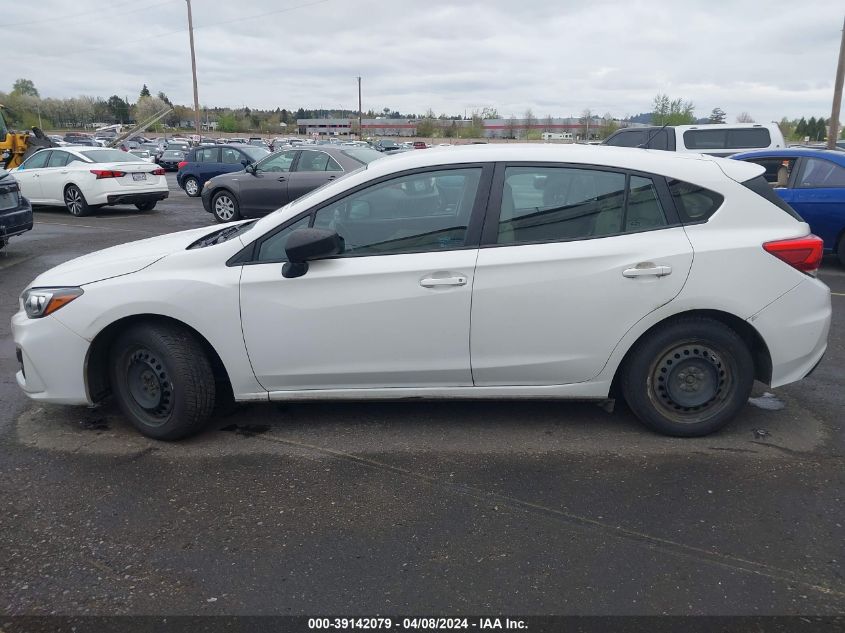 2019 Subaru Impreza 2.0I VIN: 4S3GTAA6XK3749176 Lot: 39142079