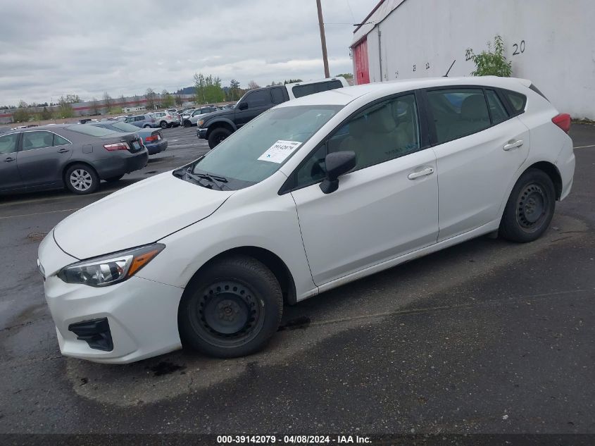 2019 Subaru Impreza 2.0I VIN: 4S3GTAA6XK3749176 Lot: 39142079