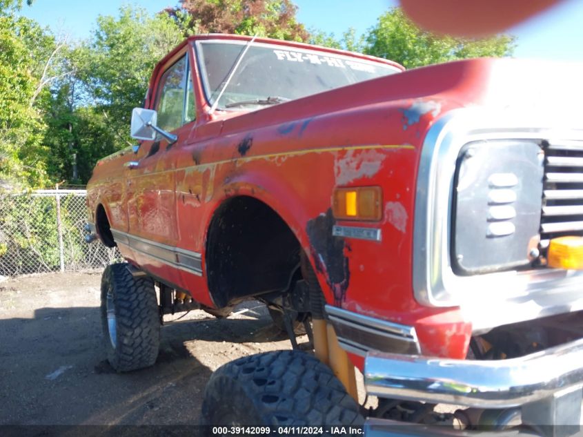 CKE182S128569 1972 Chevrolet K10