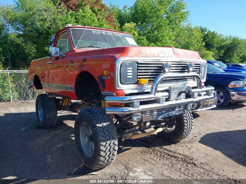 1972 Chevrolet K10 VIN: CKE182S128569 Lot: 39142099