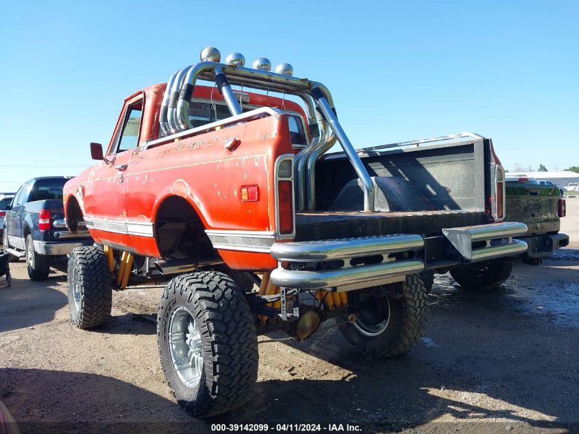 1972 Chevrolet K10 VIN: CKE182S128569 Lot: 39142099