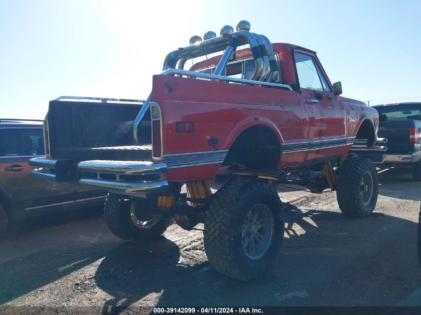 1972 Chevrolet K10 VIN: CKE182S128569 Lot: 39142099