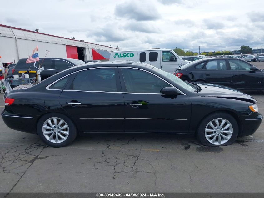 2006 Hyundai Azera Limited/Se VIN: KMHFC46F96A111570 Lot: 39142432