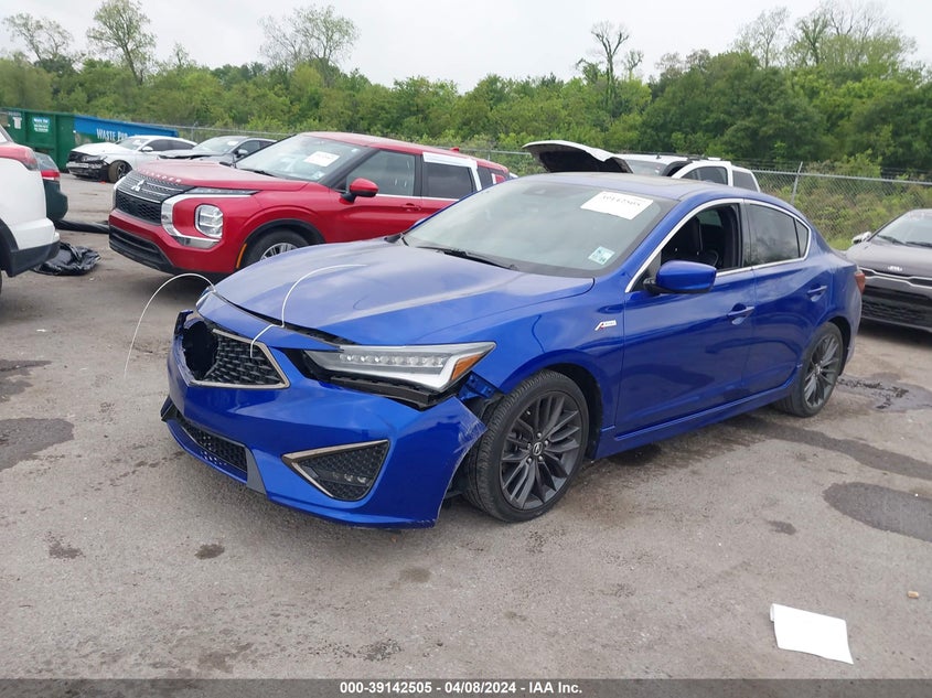 2022 Acura Ilx Premium A-Spec Packages/Technology A-Spec Packages VIN: 19UDE2F83NA002825 Lot: 39142505