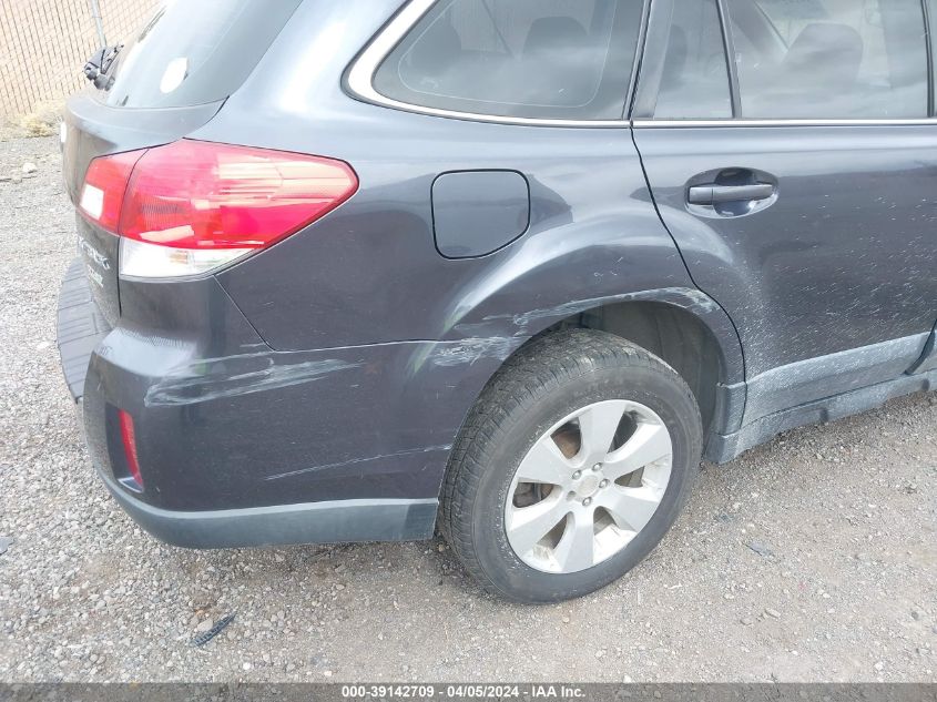 2012 Subaru Outback 2.5I VIN: 4S4BRBAC5C3266972 Lot: 39142709