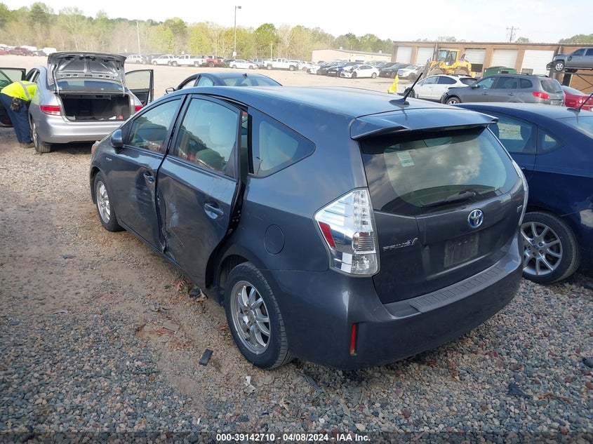 2014 Toyota Prius V Three VIN: JTDZN3EU9EJ001638 Lot: 39142710