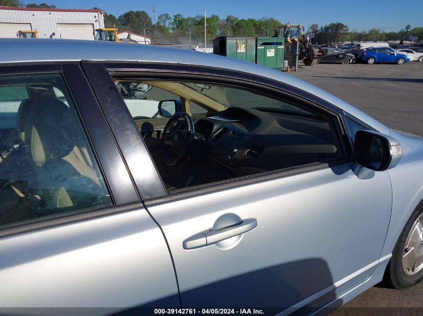 JHMFA36206S003476 | 2006 HONDA CIVIC HYBRID