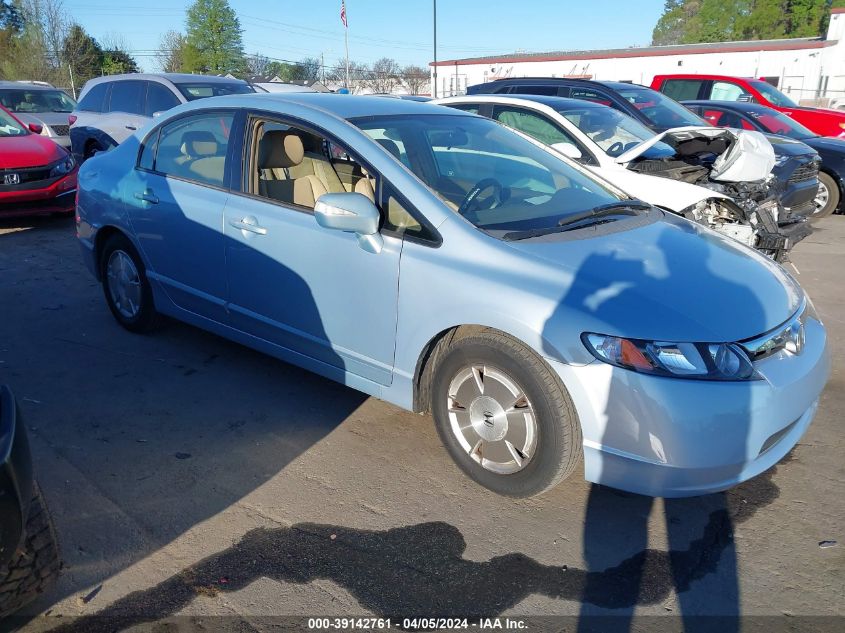 JHMFA36206S003476 | 2006 HONDA CIVIC HYBRID