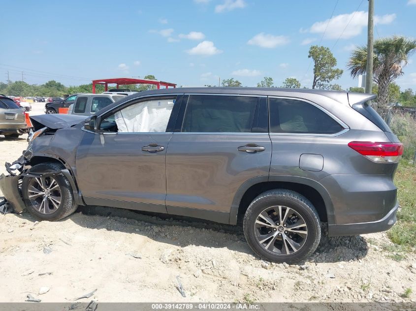 2019 TOYOTA HIGHLANDER LE - 5TDZARFH5KS049488