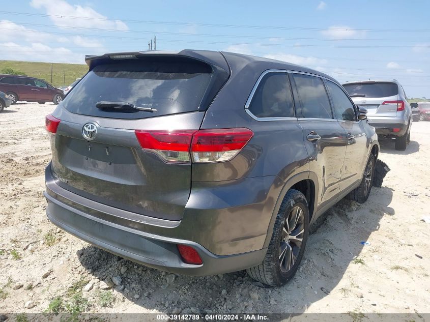 2019 TOYOTA HIGHLANDER LE - 5TDZARFH5KS049488