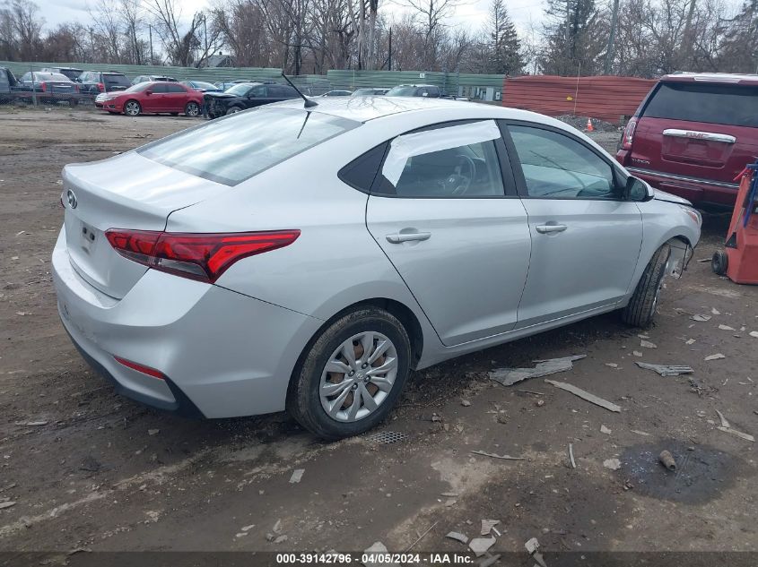 2018 Hyundai Accent Se VIN: 3KPC24A36JE017613 Lot: 39142796