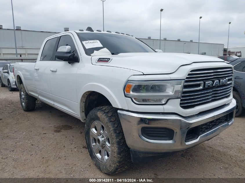 3C6UR5KL2KG535381 2019 Ram 2500 Laramie 4X4 8' Box