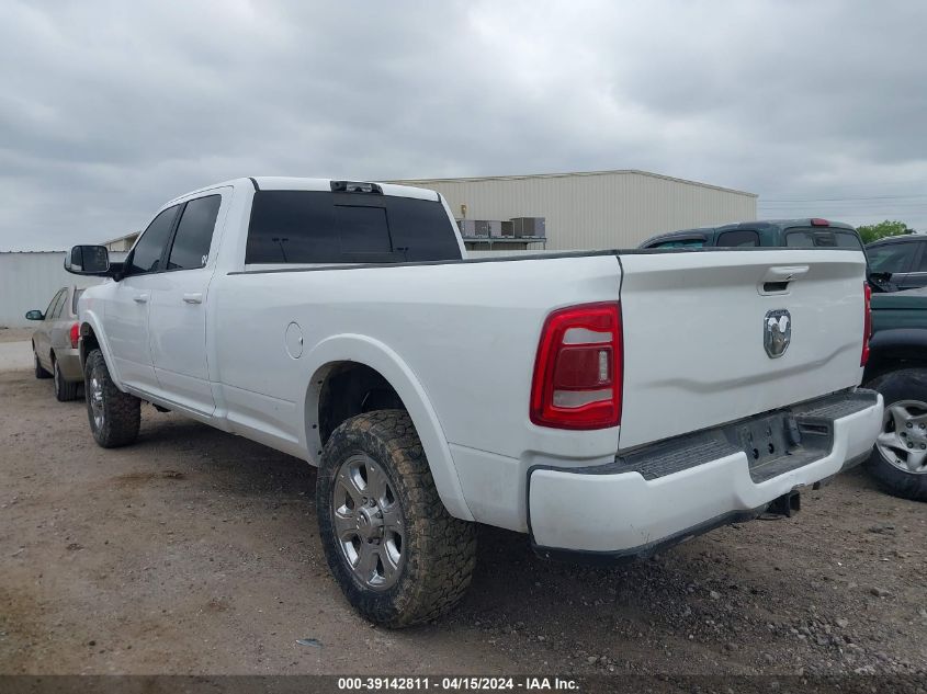 2019 Ram 2500 Laramie 4X4 8' Box VIN: 3C6UR5KL2KG535381 Lot: 39142811